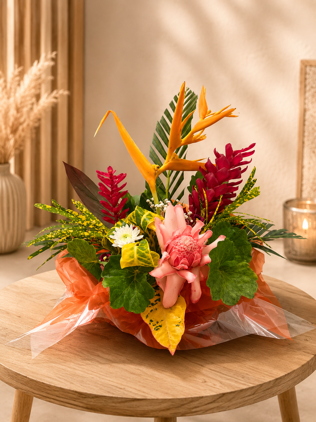Dziani Tropical — bouquet exotique livré à Sada, Mayotte