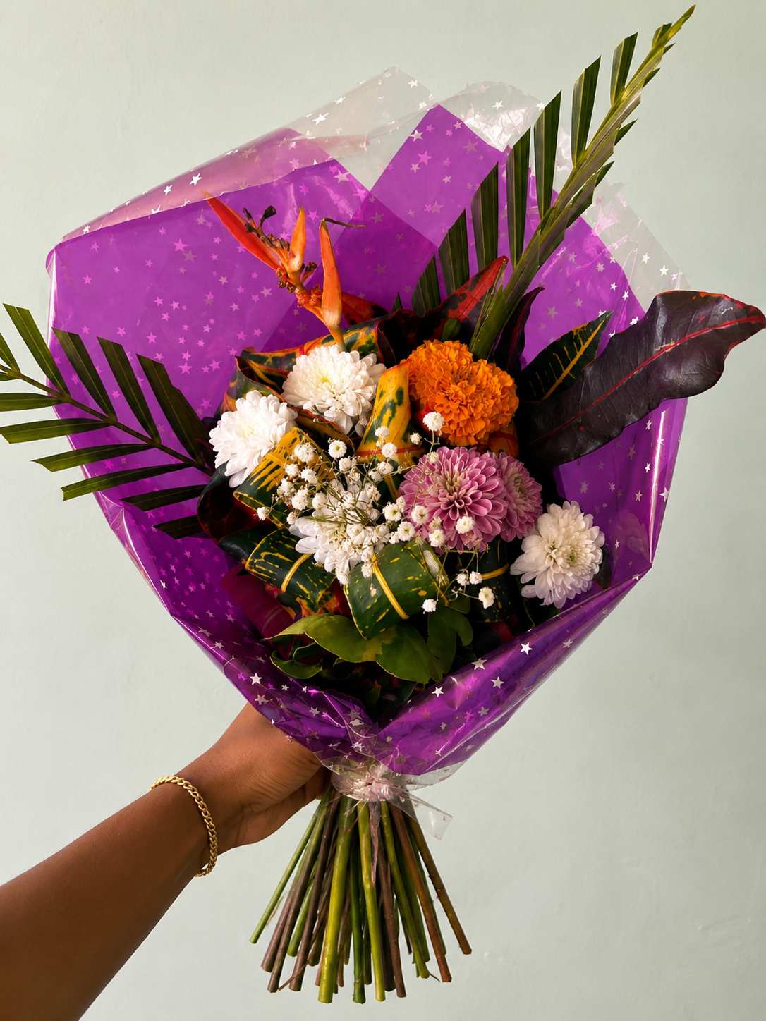 Nuit Créole — bouquet exotique livré à Sada, Mayotte